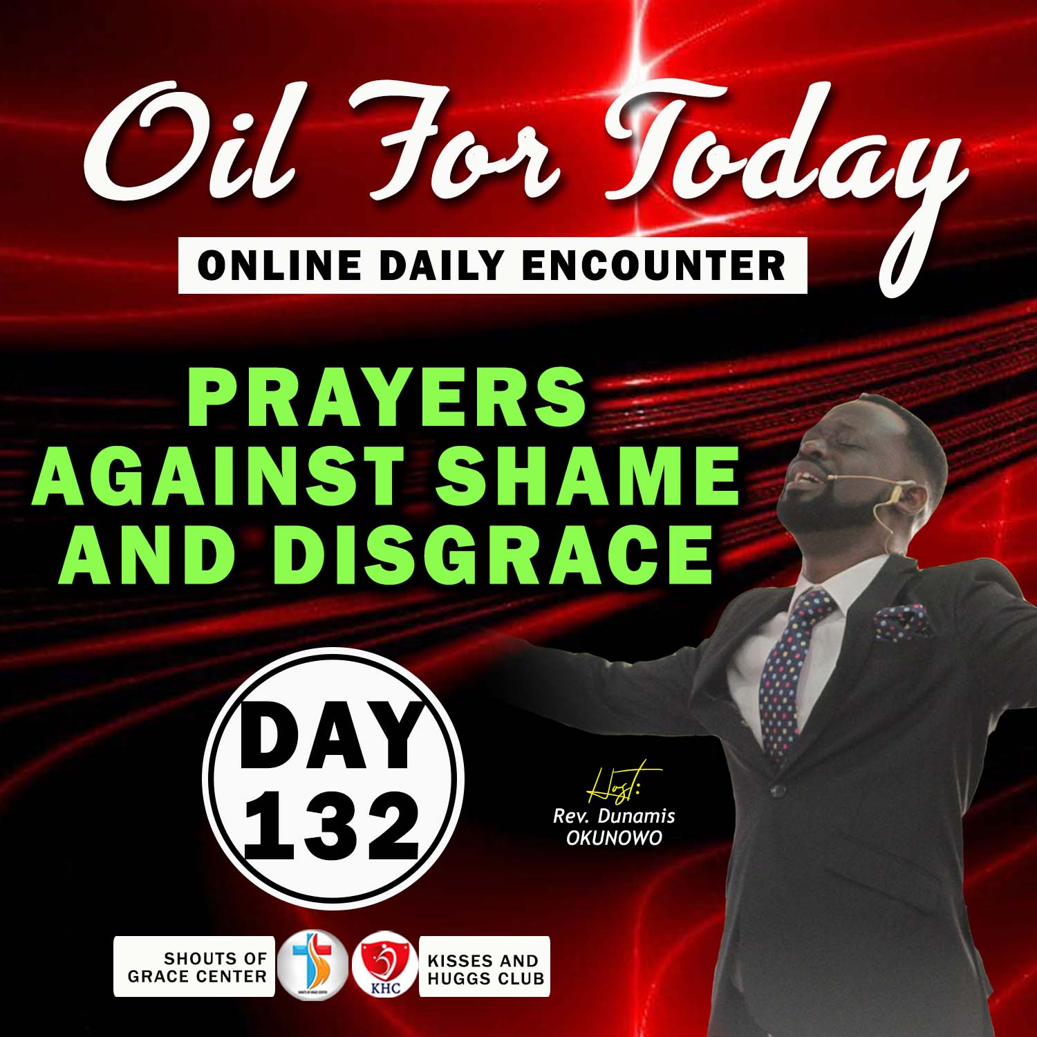 Oil For Today – Day 132 (Prayers Against Shame And Disgrace)