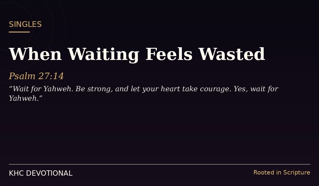 When Waiting Feels Wasted