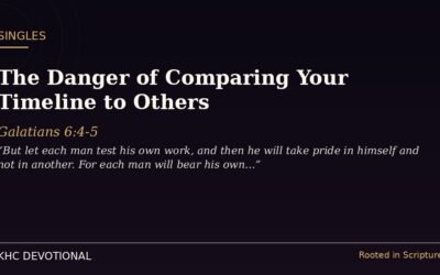 The Danger of Comparing Your Timeline to Others